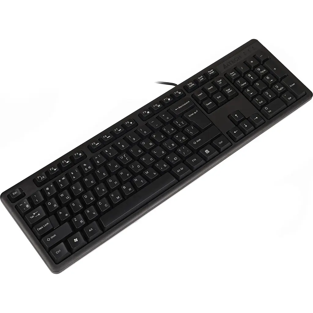 Клавіатура A4Tech KKS-3 USB black - фото 2