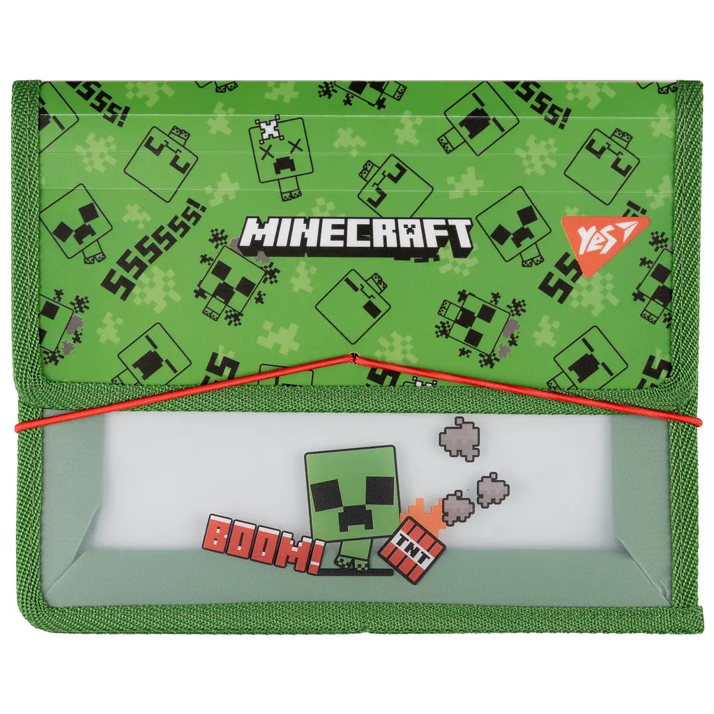 Папка для зош. B5 Yes 492208 Minecraft. Creeper на рез. пласт.