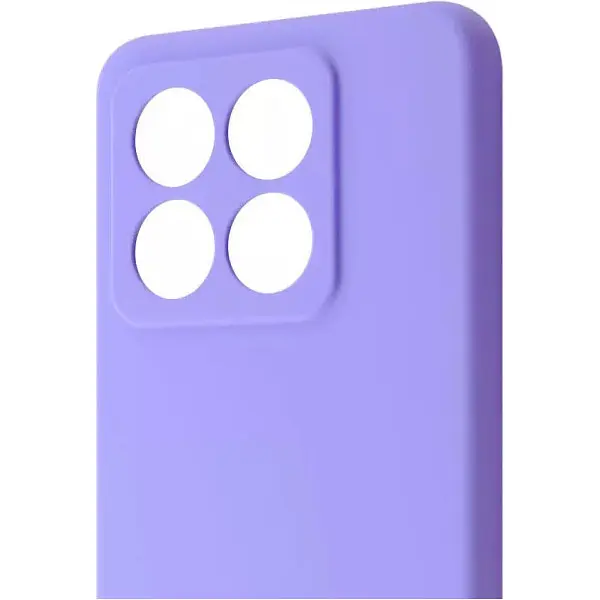 Чохол Wave Full Silicone Cover для Xiaomi 17 Ultra Light Purple [177704] - фото 3