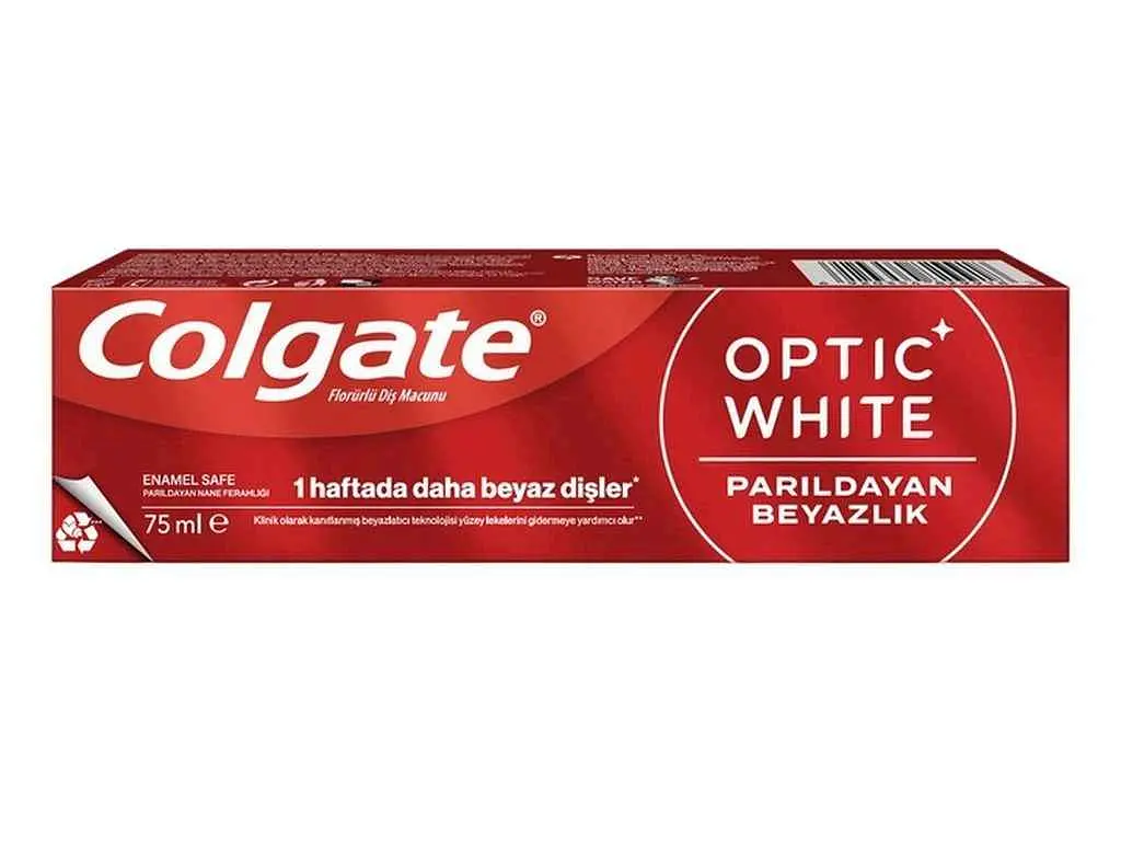 Зубна паста COLGATE 75 мл Optic White Сяюче Відбілювання
