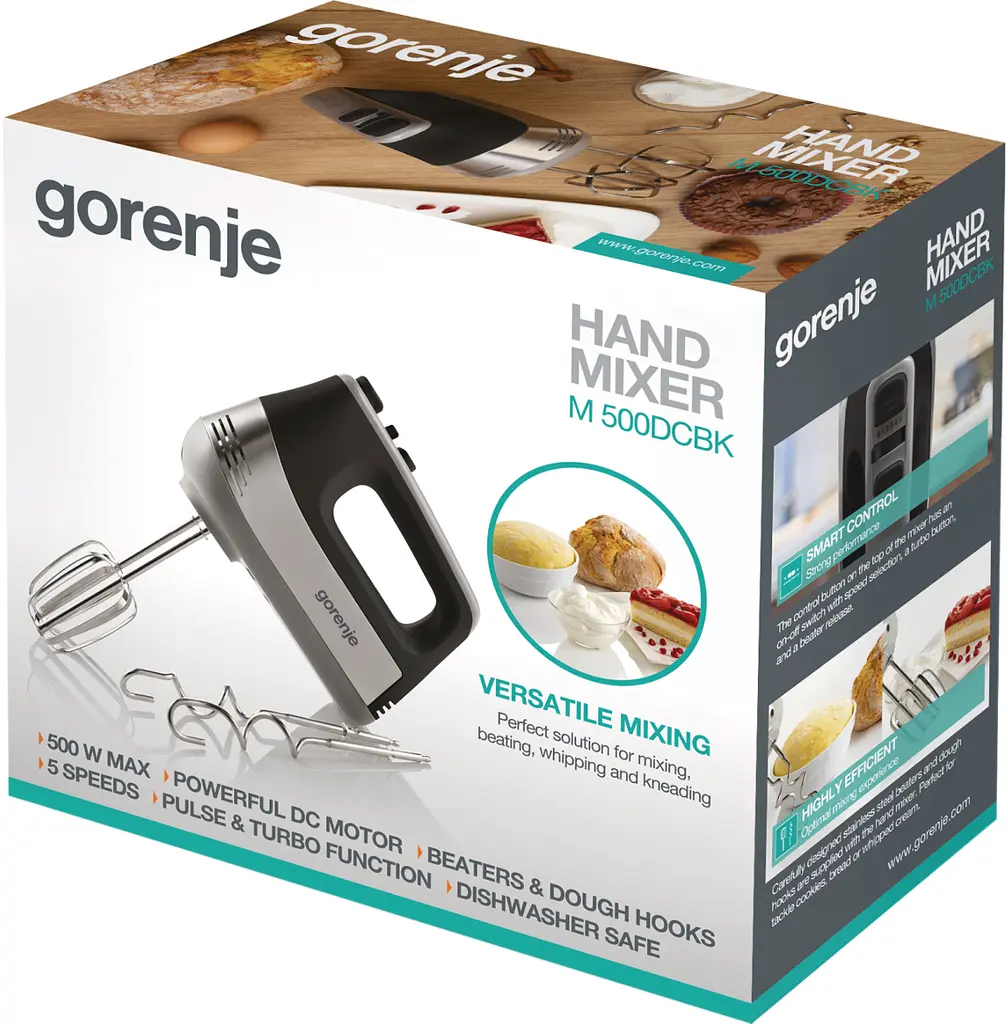 Міксер Gorenje M500DCBK HM1400-GS без чаші (739226) - фото 7