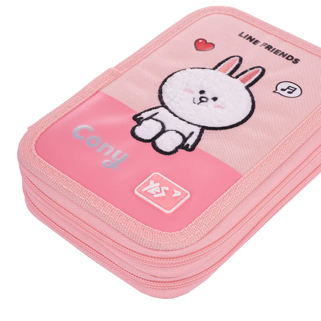 Шкільний пенал твердий подвійний Yes Line Friends Pretty Choco and Cony HP-01 - фото 3