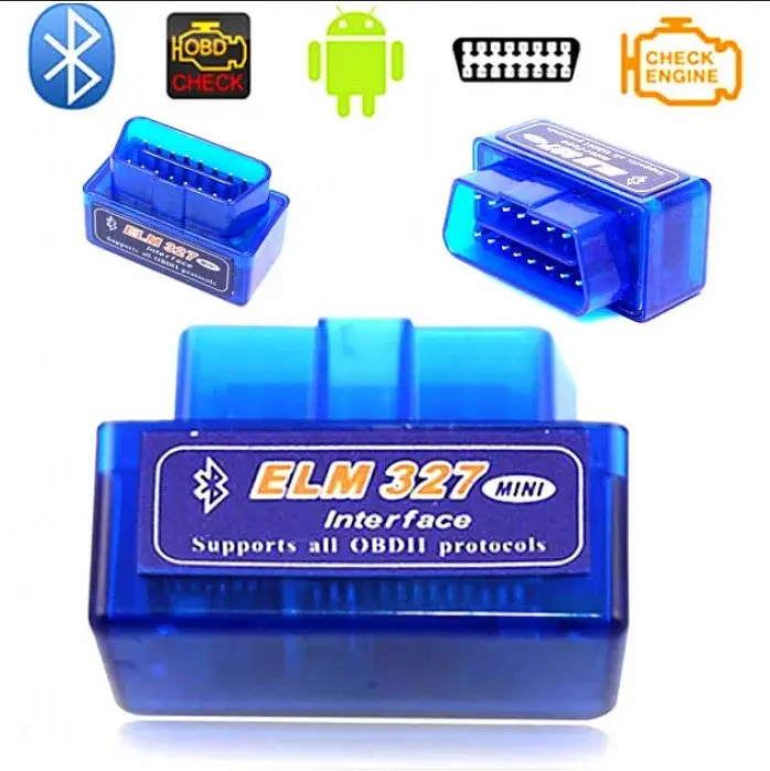Автосканер ELM327 V1.5 OBD2 mini Bluetooth для діагностики авто після 2004 (2713) - фото 3