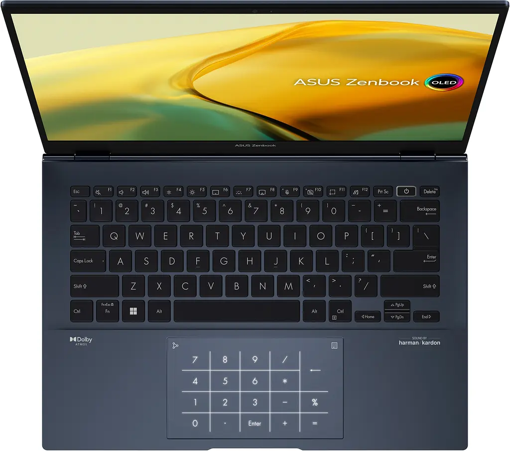 Ноутбук ASUS Zenbook 14 UX3402VA-KM065WS 14' 2.8K OLED, Intel i5-1340P, 16GB, F512GB, UMA, Win11, голубой (90NB10G1-M00350) - фото 3