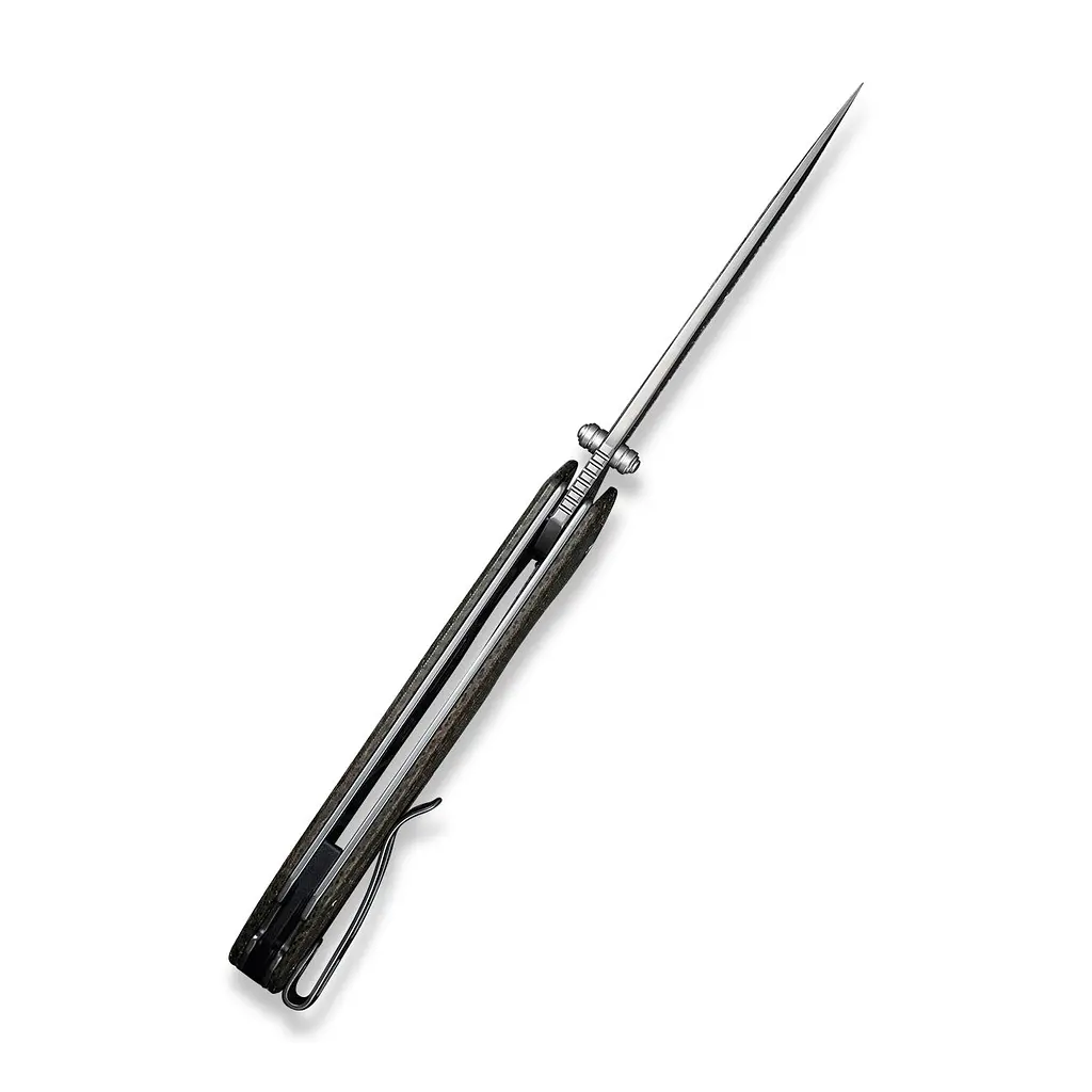 Ніж складаний туристичний Civivi Brazen, (8.8 см) D2 / Micarta зелений - фото 3