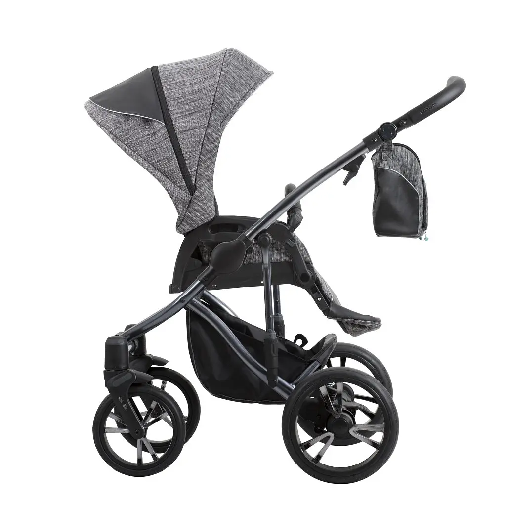 Універсальна коляска 2 в 1 Bebetto BRESSO Premium, DARK 04 (503.32.21.D04) - фото 7