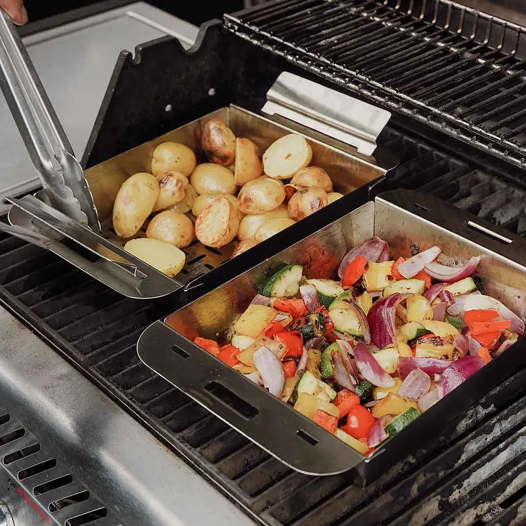 Набор вок-корзинок для гриля SANTOS, нержавеющая сталь, (237253) - фото 2