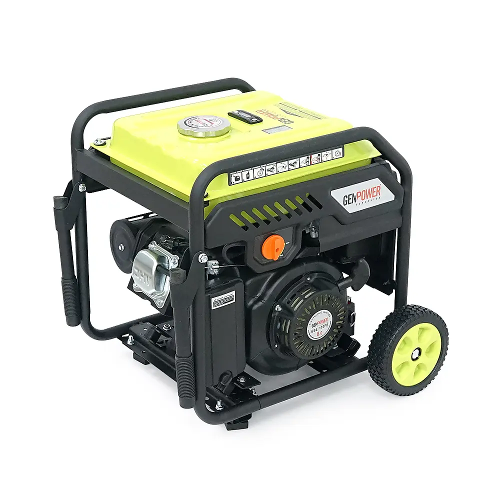 Генератор інверторний БЕНЗИНОВИЙ GENPOWER GBG 40IE 3.2kW (4kVA), однофазний, 230V, 50Hz, DC12V. об'єм 10.0л. витрата 0,374 Lt/kWtt, стартер (без АКБ), 530 * 440 * 540mm.31kg. - фото 5