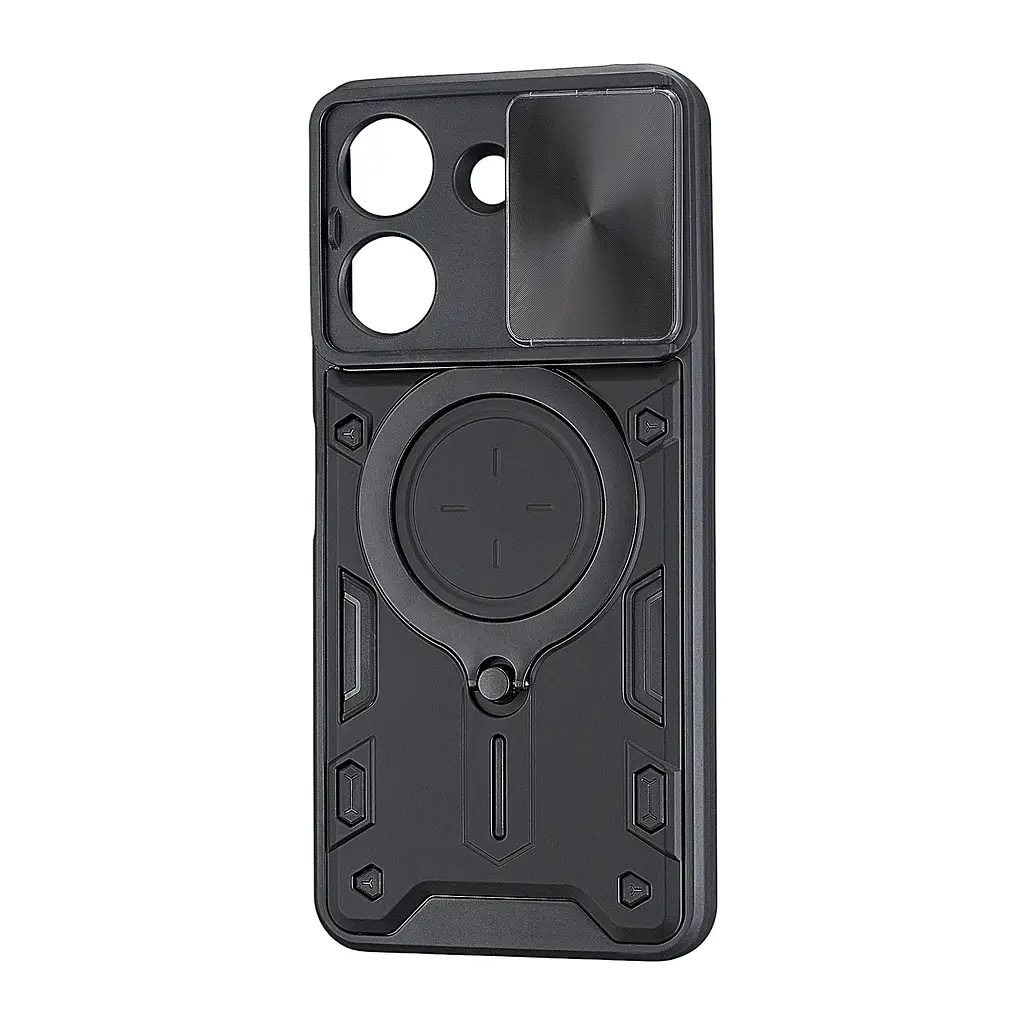 Чохол Full Protection JS Magnetic Xiaomi Redmi 13C 4G/Poco C65 Black