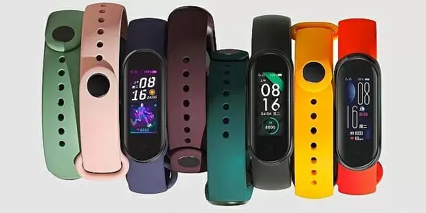 Ремінець силіконовий для Xiaomi MI Band 5 [White] [48701] - фото 4