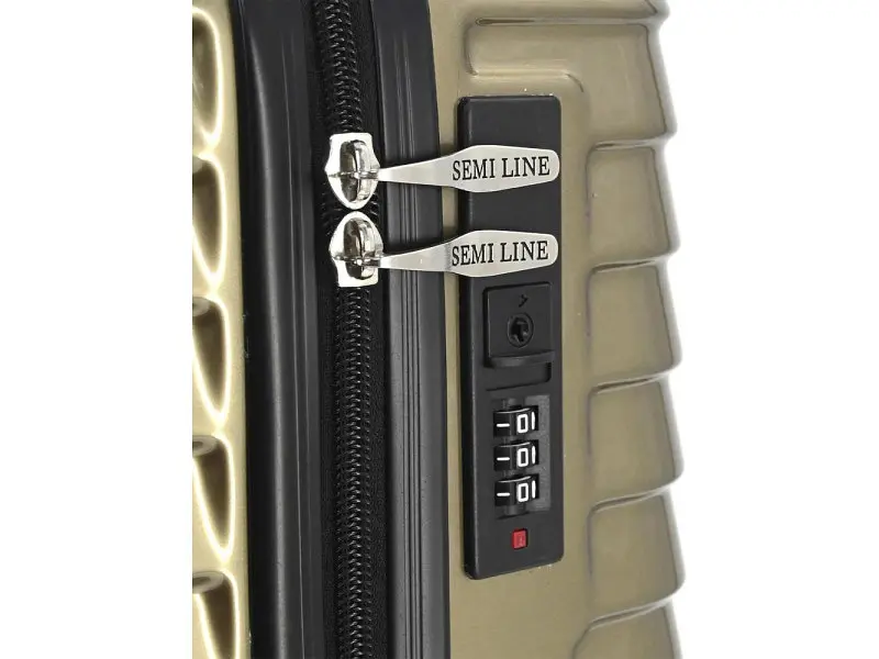 Валіза Semi Line 28 L Gold (T5763-3) - фото 4