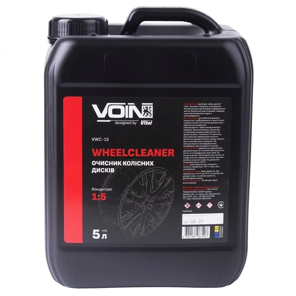 Очисник колісних дисків Voin WheelCleaner 5 л (VWC-15)