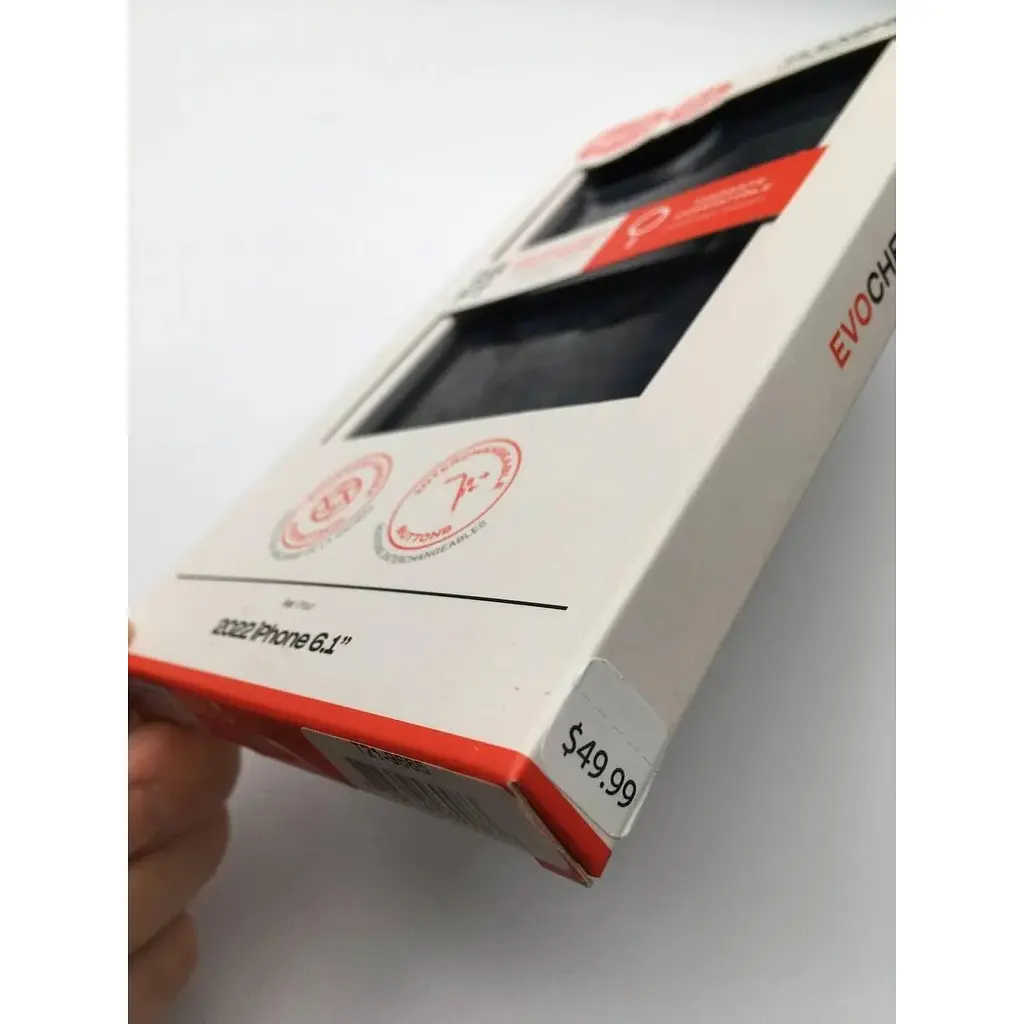 Оригинальный противоударный чехол Tech21 Evo Check MagSafe для iPhone 14/13 Black T21-9817 - фото 6