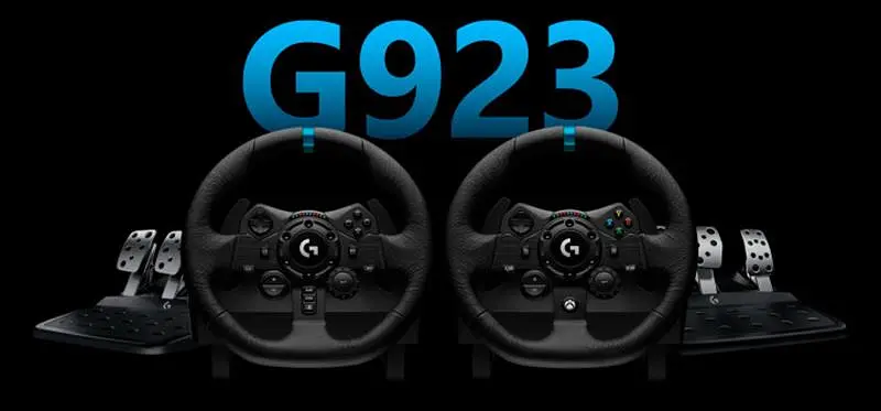 Кермо Logitech G923 for PS4 and PC Black (941-000149) - фото 9
