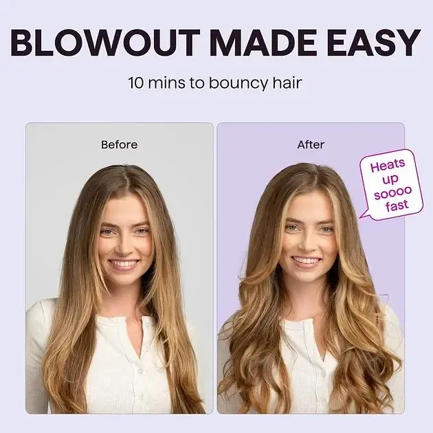 Термощетка Wavytalk Blowout Boost с подогревом 1.5 дюйма - фото 4