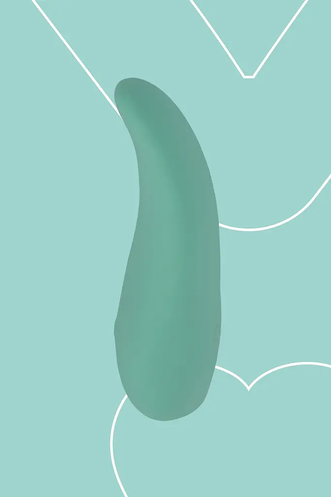 Вібратор FairyGasm ThrillLeaf 9.8 см зелений - фото 5