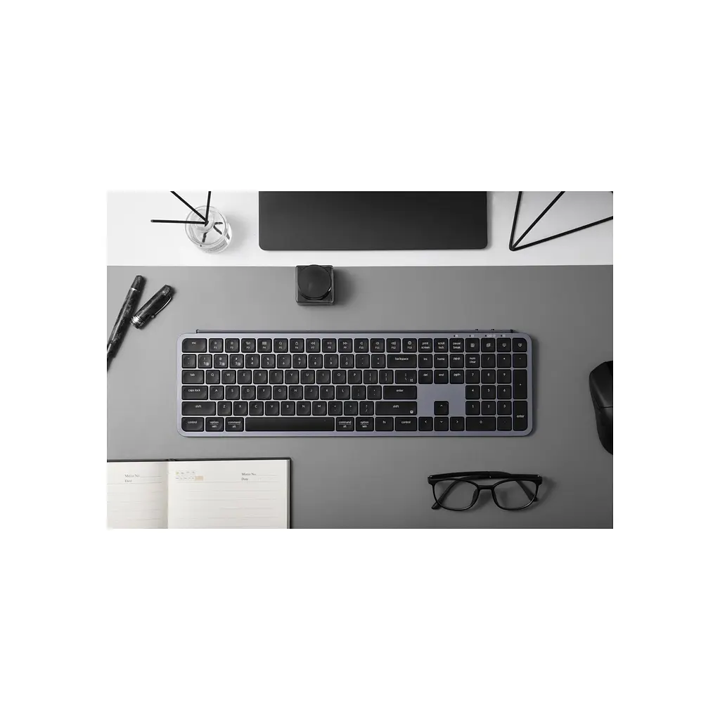 Клавіатура Keychron B6 Pro Wireless/Bluetooth/USB UA Space Gray (B6P-K1-UA) - фото 5