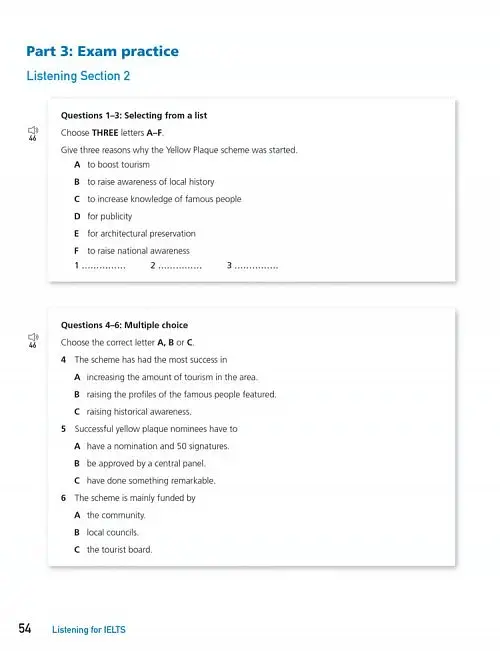 Collins English for IELTS: Listening with audio online 2nd Revised edition - фото 4