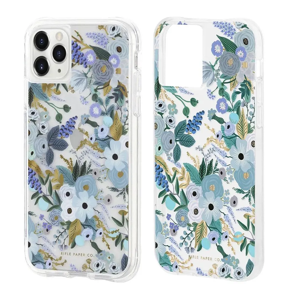 Протиударний чохол Case-Mate Rifle Paper Co CM043476 для iPhone 12 Pro Max (6.7") Garden Party Blue - фото 4