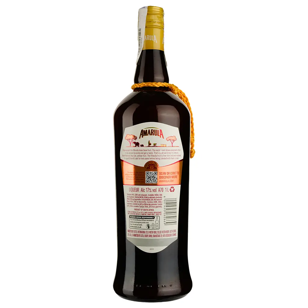 Лікер Amarula, 17 %, 1 л (137327) - фото 2