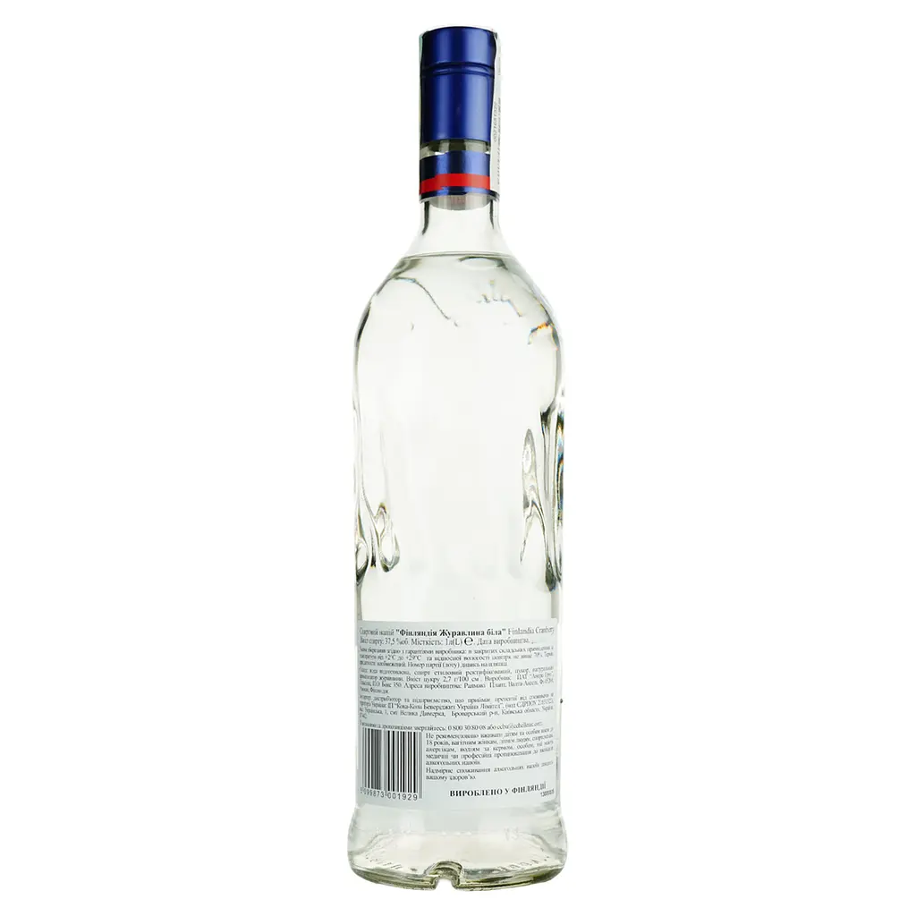 Уцінка. Горілка Finlandia Cranberry, 37,5%, 1 л (14267) - фото 4
