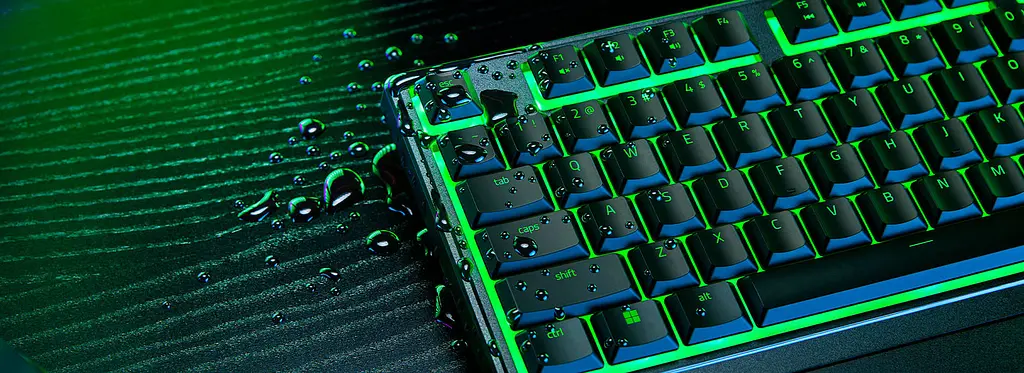 Клавіатура мембранна Ornata V3 X 104key, USB-A, EN/UK, RGB, чорний Razer teh0013857 - фото 6