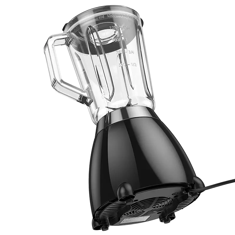 Блендер HOCO HE33 1.5L electric retro juicer blender (EU) Black (6942007638234) - фото 4