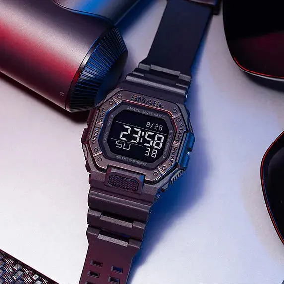Наручний годинник чоловічий Lige Sport LG8922 Black (15249) - фото 2