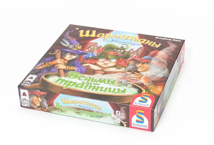 Настольная игра Lavka Games Шарлатаны из Кведлинбурга: Ведьмы-травницы (The Quacks of Quedlinburg: The Herb Witches) (рус.) (ШИК02) - фото 2