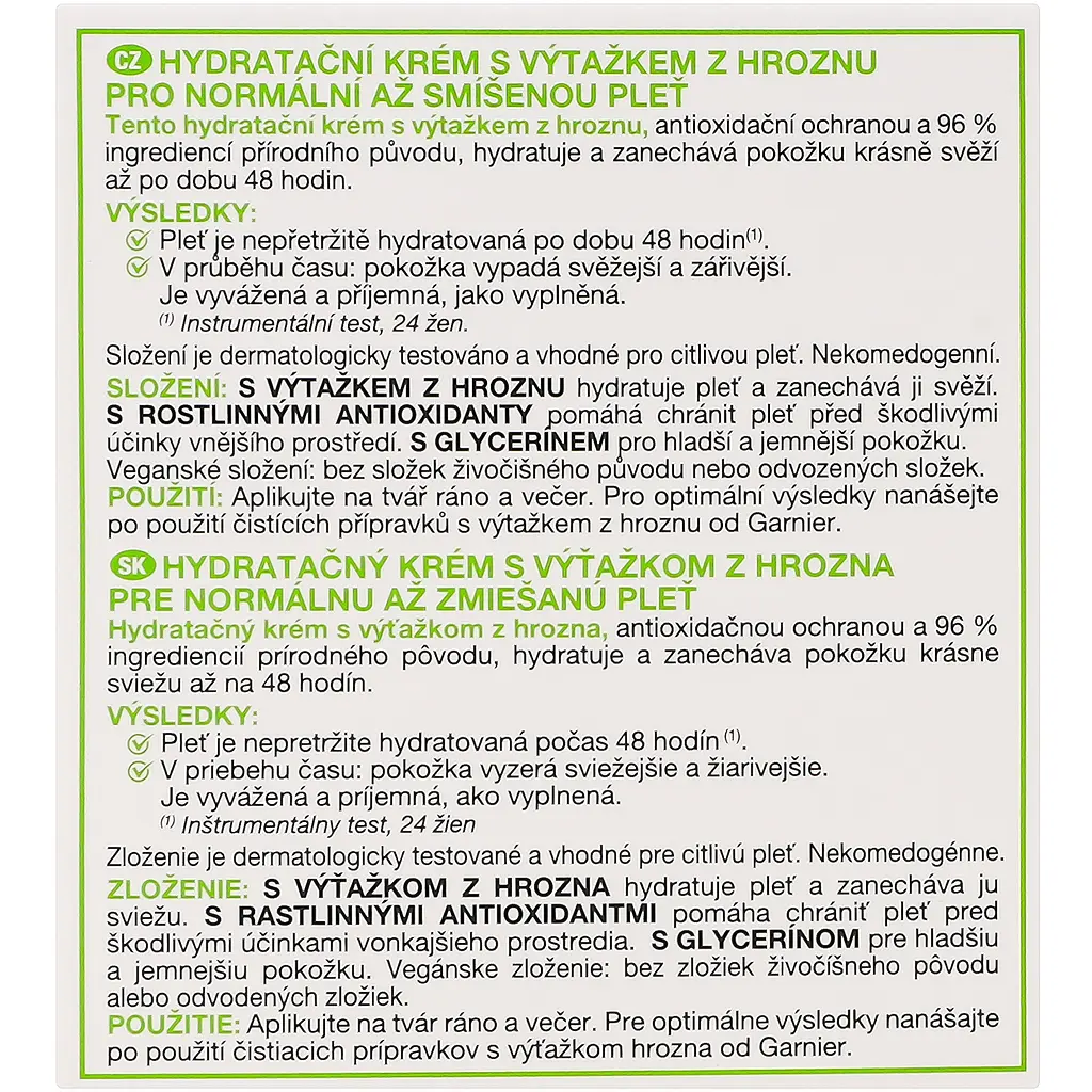 Ботанік-крем для обличчя Garnier Skin Naturals Основний Догляд, для нормальної та комбінованої шкіри, 50 мл (C5803900) - фото 8