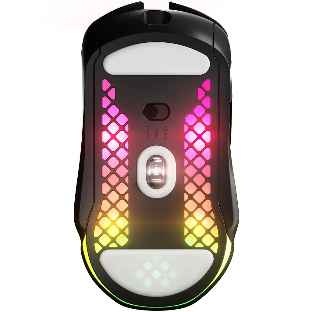 Комп'ютерна мишка SteelSeries Aerox 5 Wireless RGB 18000dpi. 9кн. чорна (62406) - фото 3
