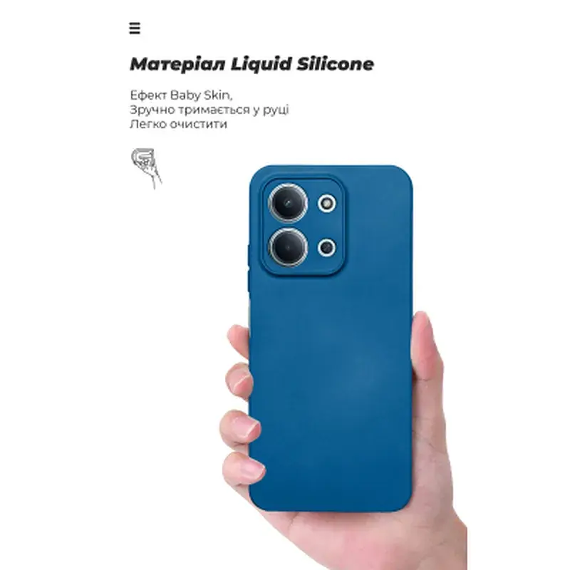 Чохол до мобільного телефона Armorstandart ICON Xiaomi Redmi 15C 4G / Poco C85 4G Camera cover Dark Blue (ARM87042) - фото 7