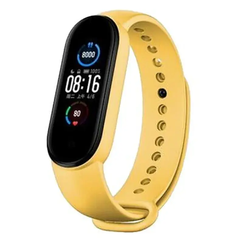 Ремінець до фітнес браслета Armorstandart Superhero Edition для Xiaomi Mi Band 5 Wolverine Yellow (ARM57072) - фото 2