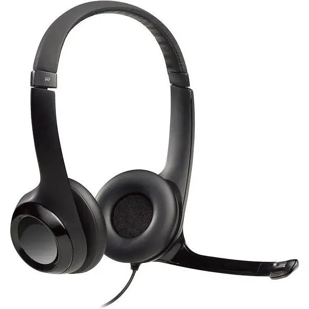 Гарнитура Logitech H340 Headset USB (981-000475) черная - фото 5