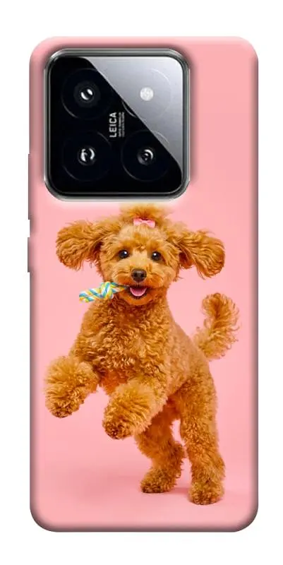 TPU чохол Demsky Happy poodle для Xiaomi 14 Pro