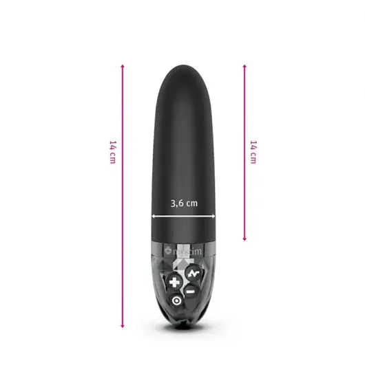 Вибратор Mystim Sleak Freak 14.5 см черный - фото 3