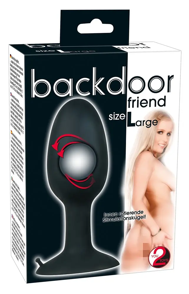 Анальна пробка - Backdoor Friend L - фото 3