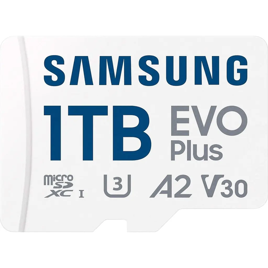 Карта пам'яті Samsung MICRO SDXC EVO+ 1TB V30 W/A MB-MC1T0SA/EU (MB-MC1T0SA/EU) - фото 2