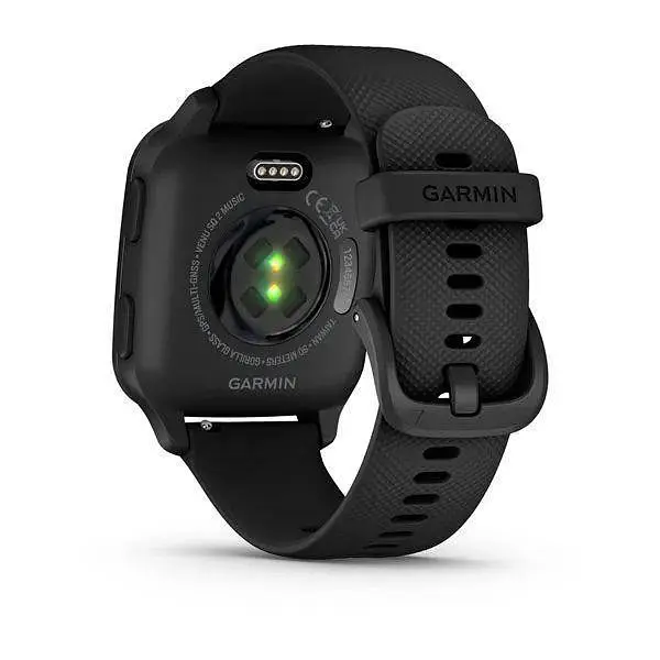 Смарт-годинник Garmin Venu Sq 2 - Music Edition Slate Aluminum Bezel with Black Case and Silicone Band (010-02700-00/10) - фото 7