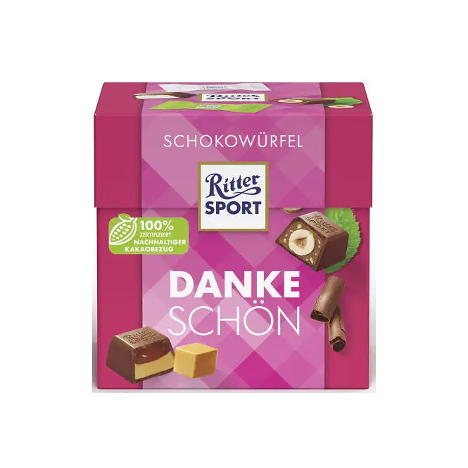 Шоколадні цукерки Ritter Sport Danke Schon 176г.