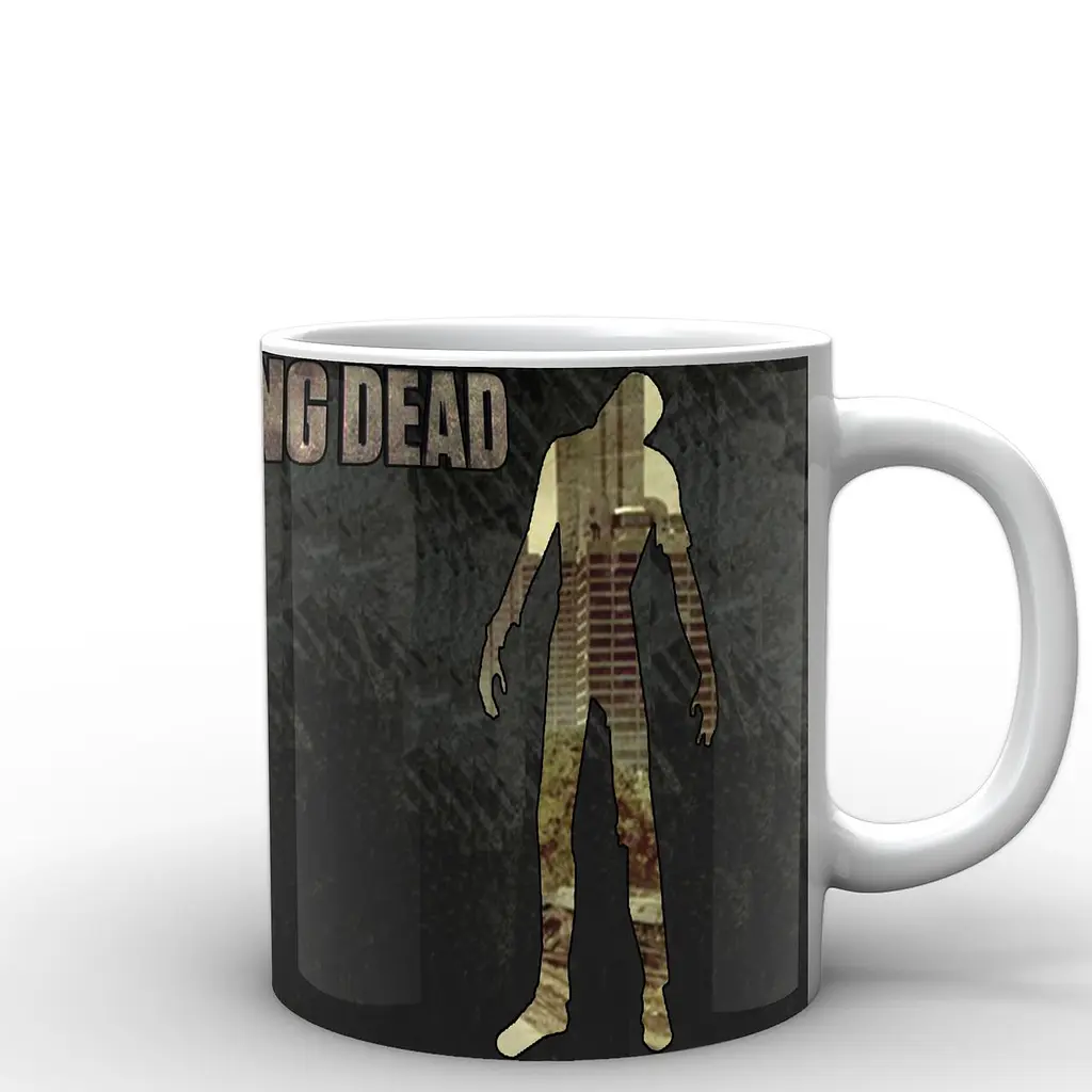 Кружка GeekLand The Walking Dead Зомби WD.02.024 330 мл белая - фото 3