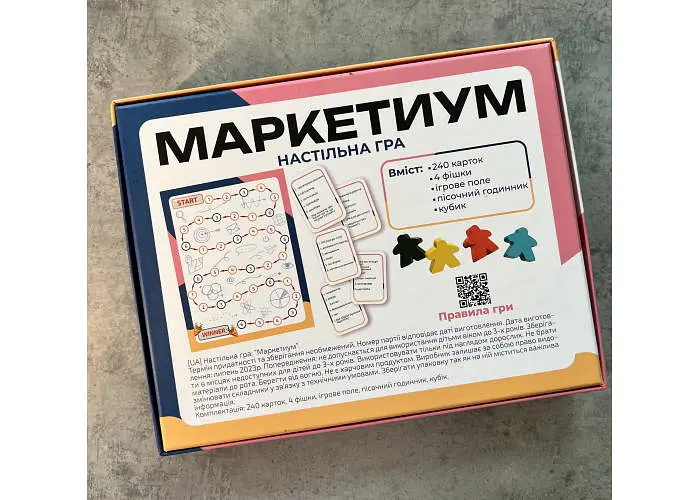 Настільна гра Marketium Маркетиум (укр.) (ВР_М) - фото 2