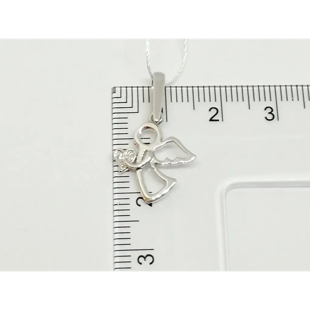 Золота підвіска Імперія золота Янгол з фіанітом. ПВ704Би - фото 4