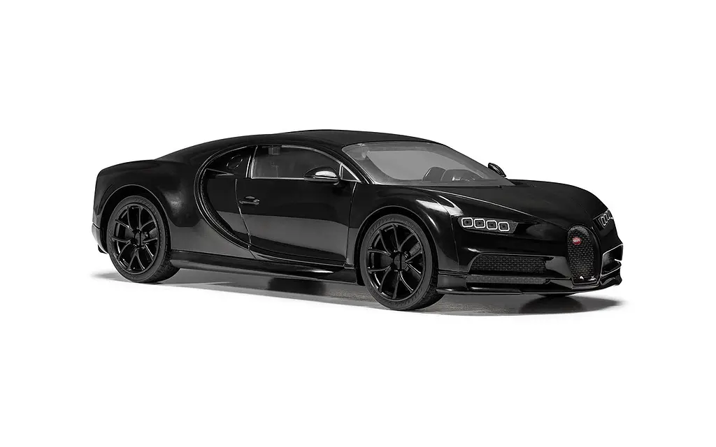 Конструктор детский автомобиль Bugatti Chiron - Black Airfix QUICKBUILD J6025 - фото 4
