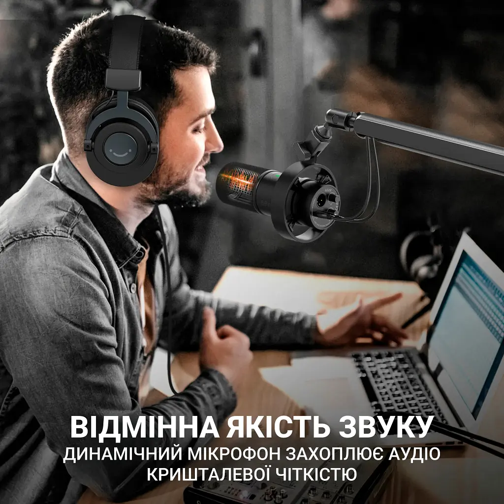 Микрофон Fifine T688 Black [126021] - фото 7