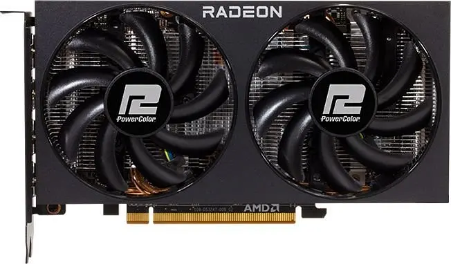 Відеокарта PowerColor AMD Radeon RX 6600 XT 8Gb Fighter BULK (AXRX 6600XT 8GBD6-3DH OEM) (GDDR6, 128 bit, PCI-E v4.0 x16) Б/в - фото 2