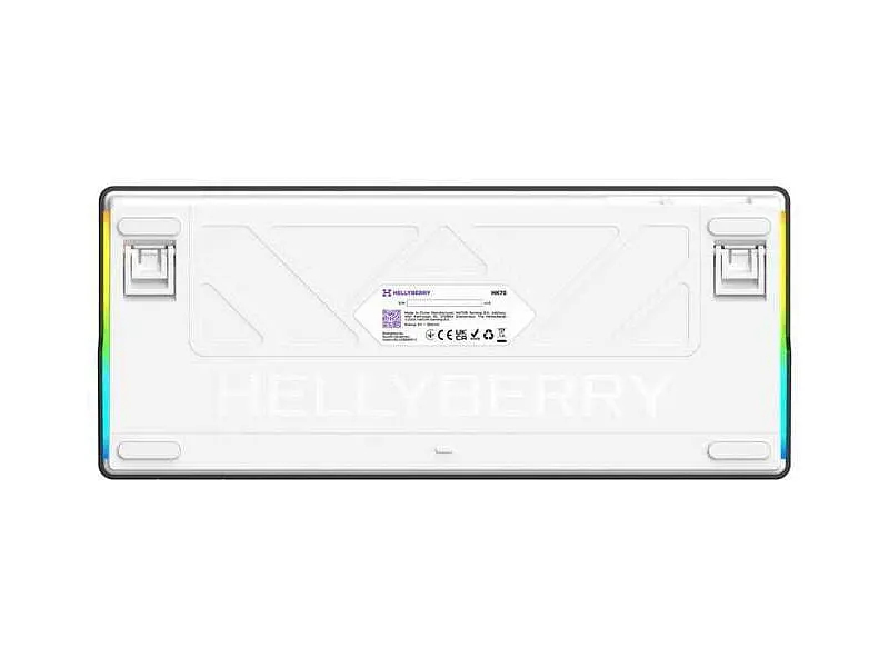 Клавіатура Hator Hellyberry HK75 White-Violet - фото 7
