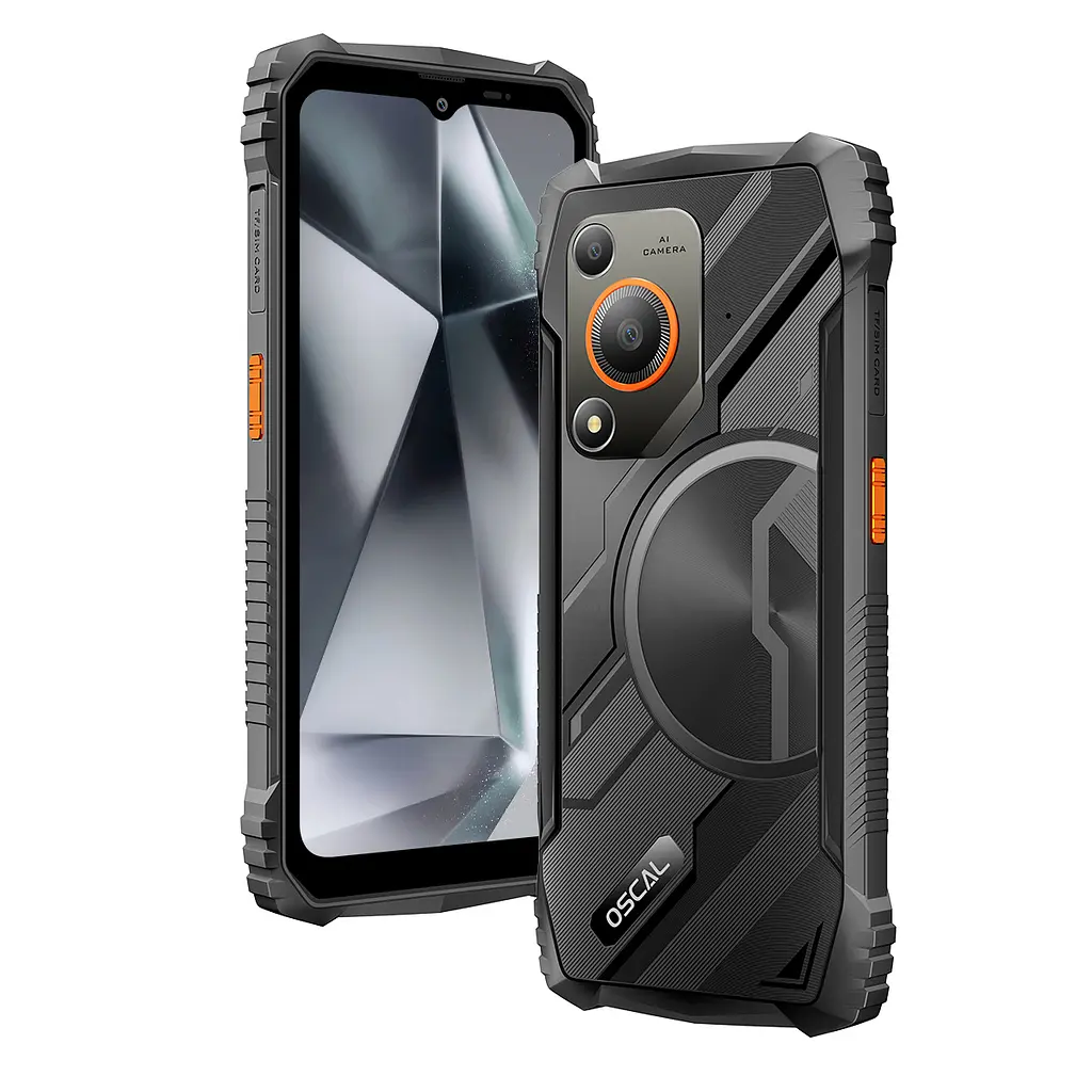 Смартфон Oscal Marine 1 4/128GB Black - фото 6