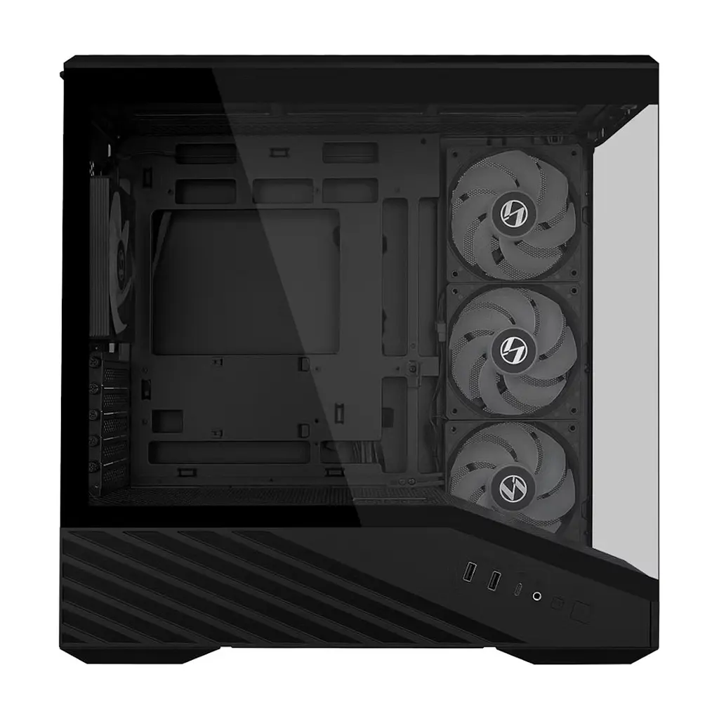 Корпус для ПК Lian Li V100R MINI black (G99.V100RMIX.00) - фото 6