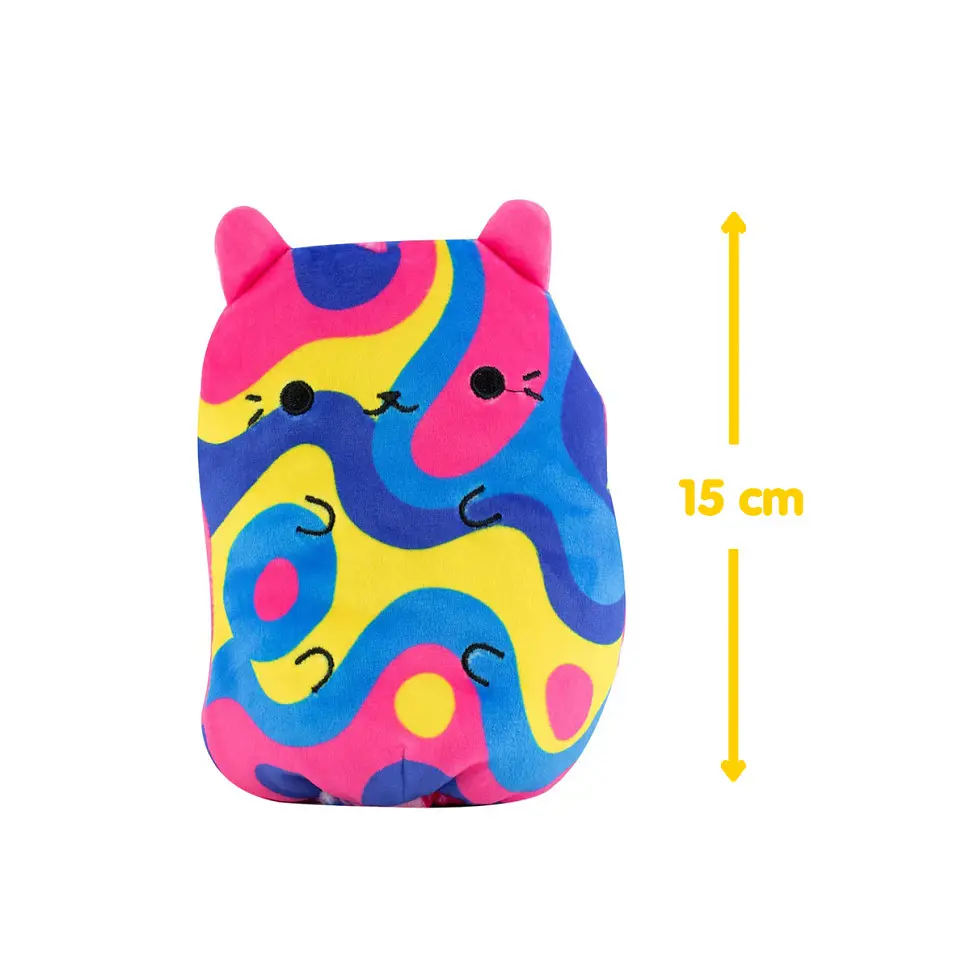 М'яка іграшка 2 в 1 Котик і огірочок Пінкі Cats Vs Pickles CVP2200-5 - фото 2